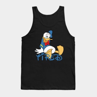 vintage donald animal duck Tank Top